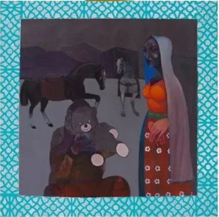 It Lost Its Colours, painting by Mahmood Shubbar